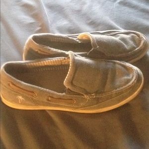 Margaritaville slip on boat shoes